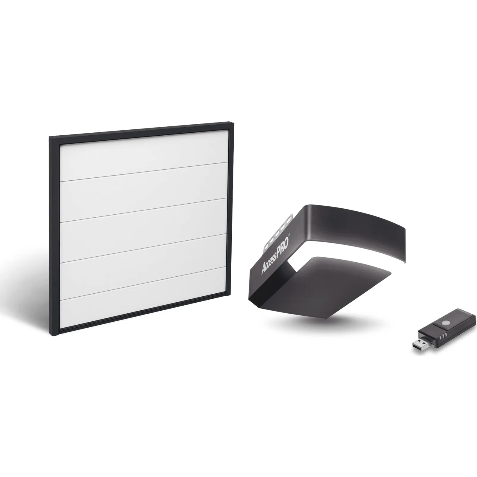 Kit Puerta de Garage 14x7 Pies (4.27 x 2.13 m) / Motor DC 1/2 HP / Insulada / Activación WiFi / Hasta 50 Controles / Lámina Calibre 26
