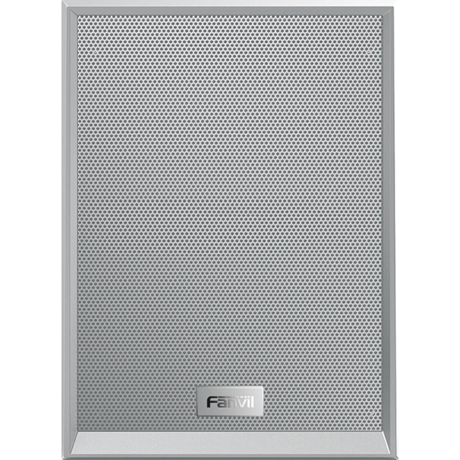 Altavoz SIP IP Color Blanco para voceo y paging, 2 líneas SIP, potencia de hasta 15W, alimentación vía PoE