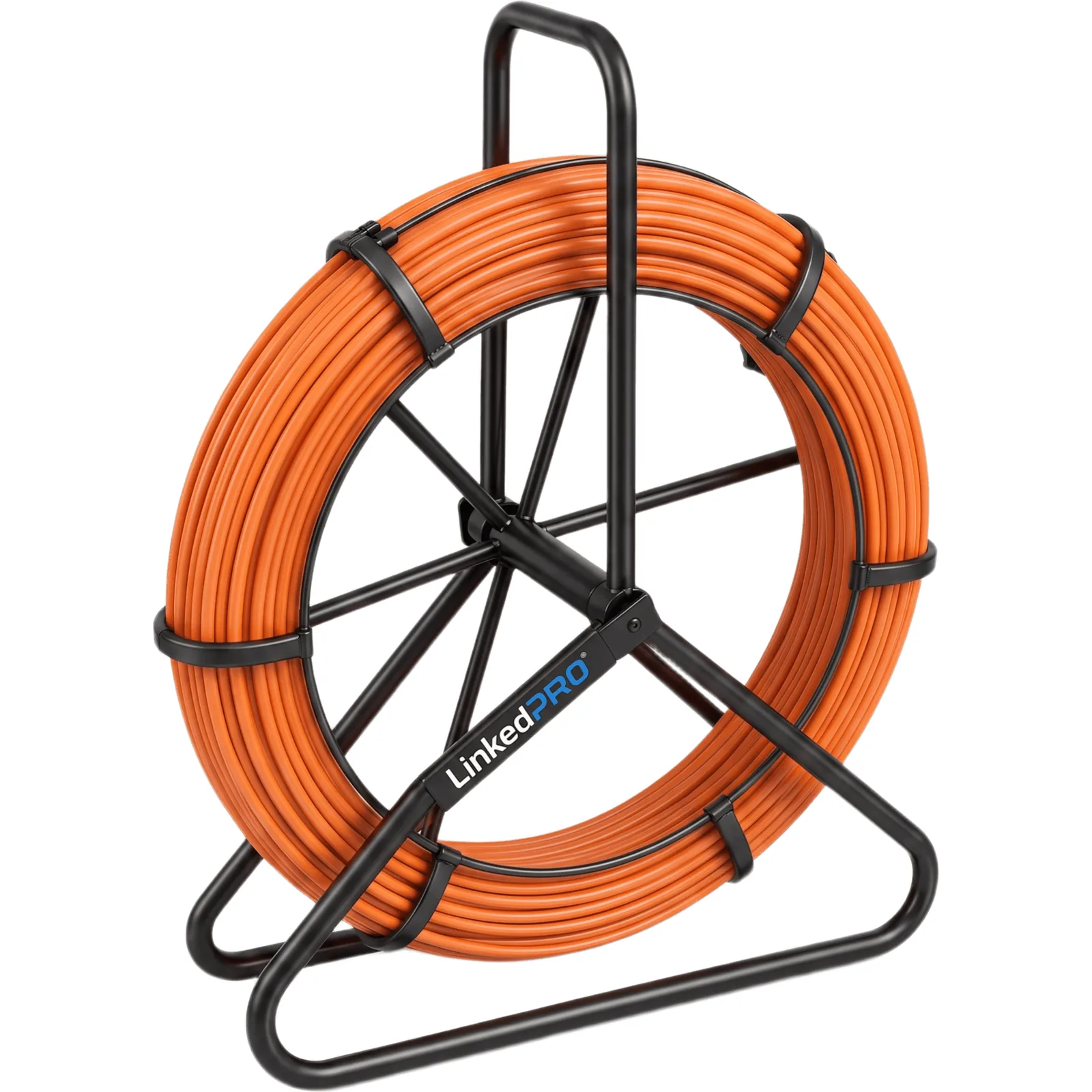 Guía de Jalado de Cables Tipo Cobra Rastreable / Diámetro de 8mm x 100 metros / Fibra de Vidrio de Gran Resistencia a la Tensión