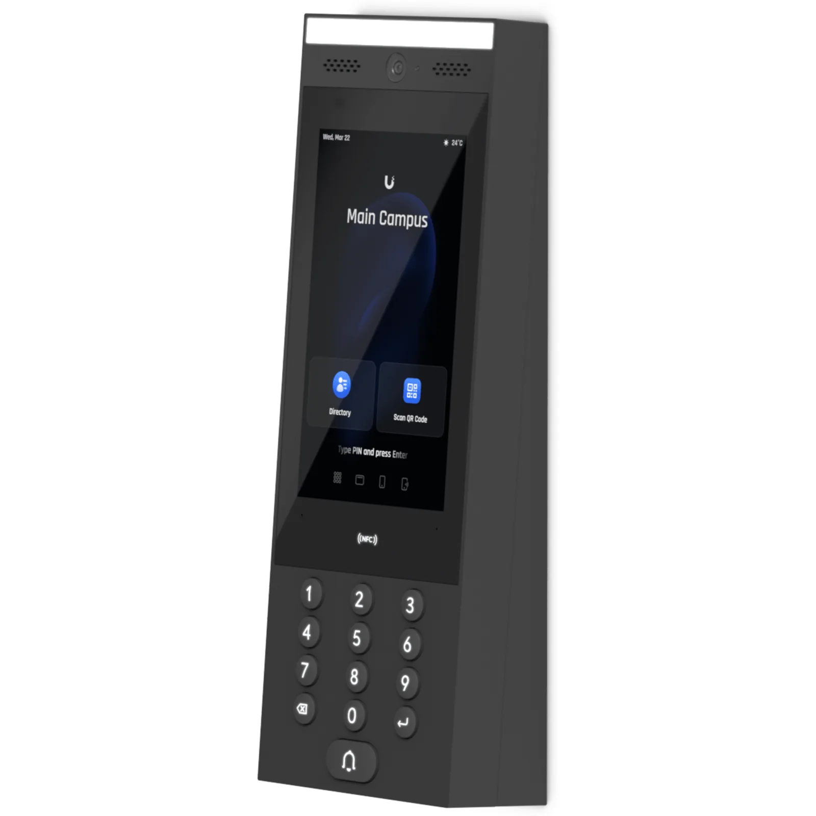Accesorio de montaje en ángulo de superficie para intercomunicador UniFi Access: UA-G3 y UA-Intercom
