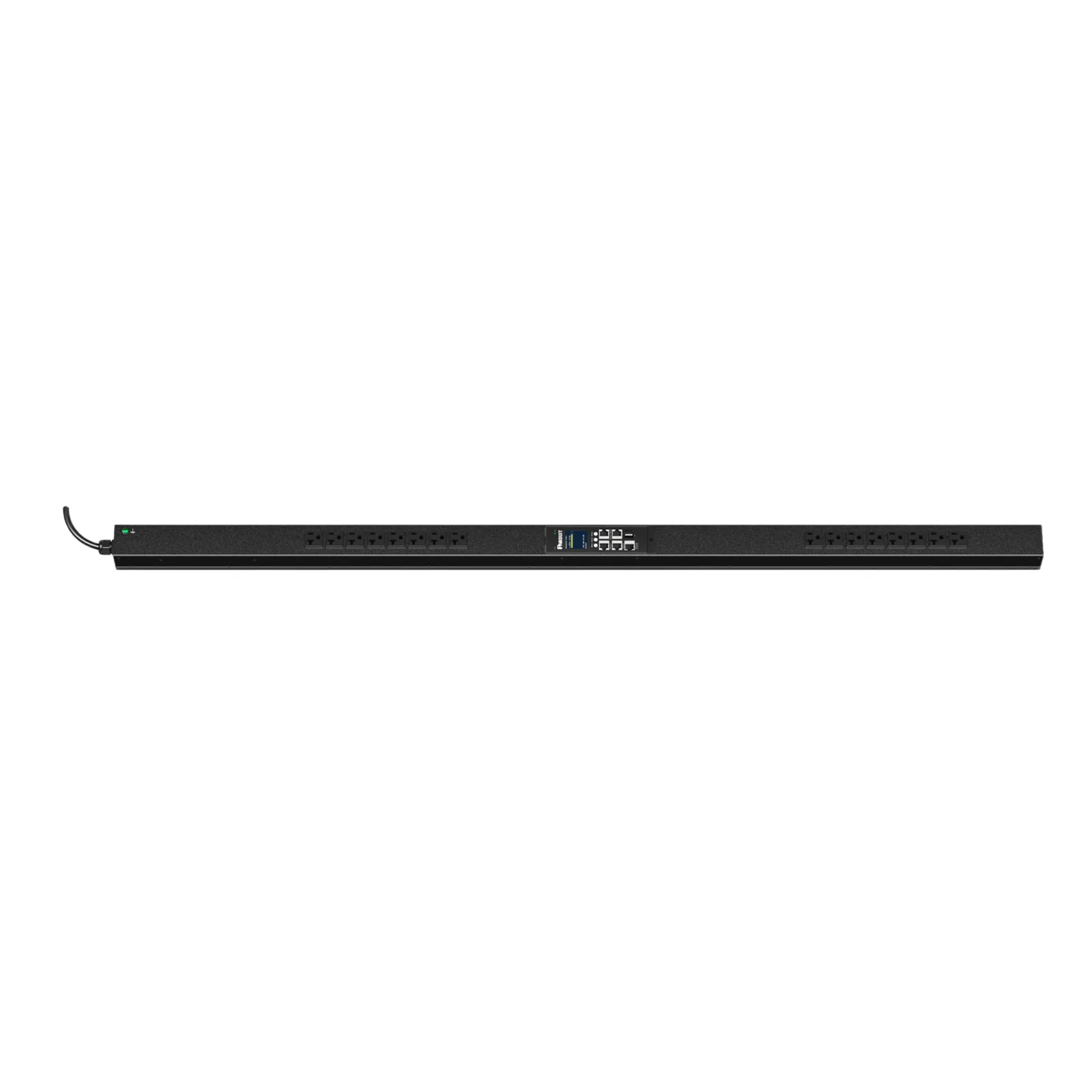 PDU ES2P Monitoreable (MI) para Distribución de Energía, Enchufe de Entrada NEMA 5-15P, Con 16 Salidas NEMA 5-20R, de Instalación Vertical, 120 Vca, 15 Amp