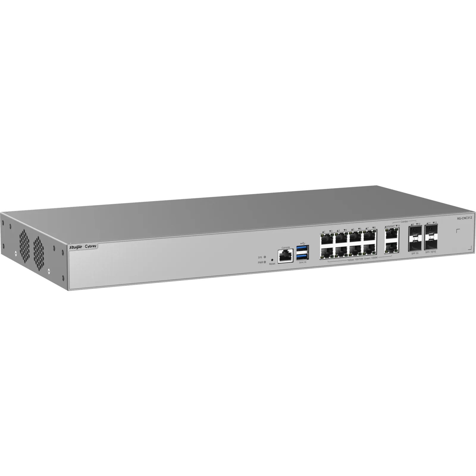 Controlador de Red / 10 Gbps / 8 Puertos Gigabit / 2 Puertos 10G SFP+ / Gestión de 32 APs (Expandible a 512) / Wi-Fi 7 / Virtualización AC / Gestión Cloud / Línea Cybrey