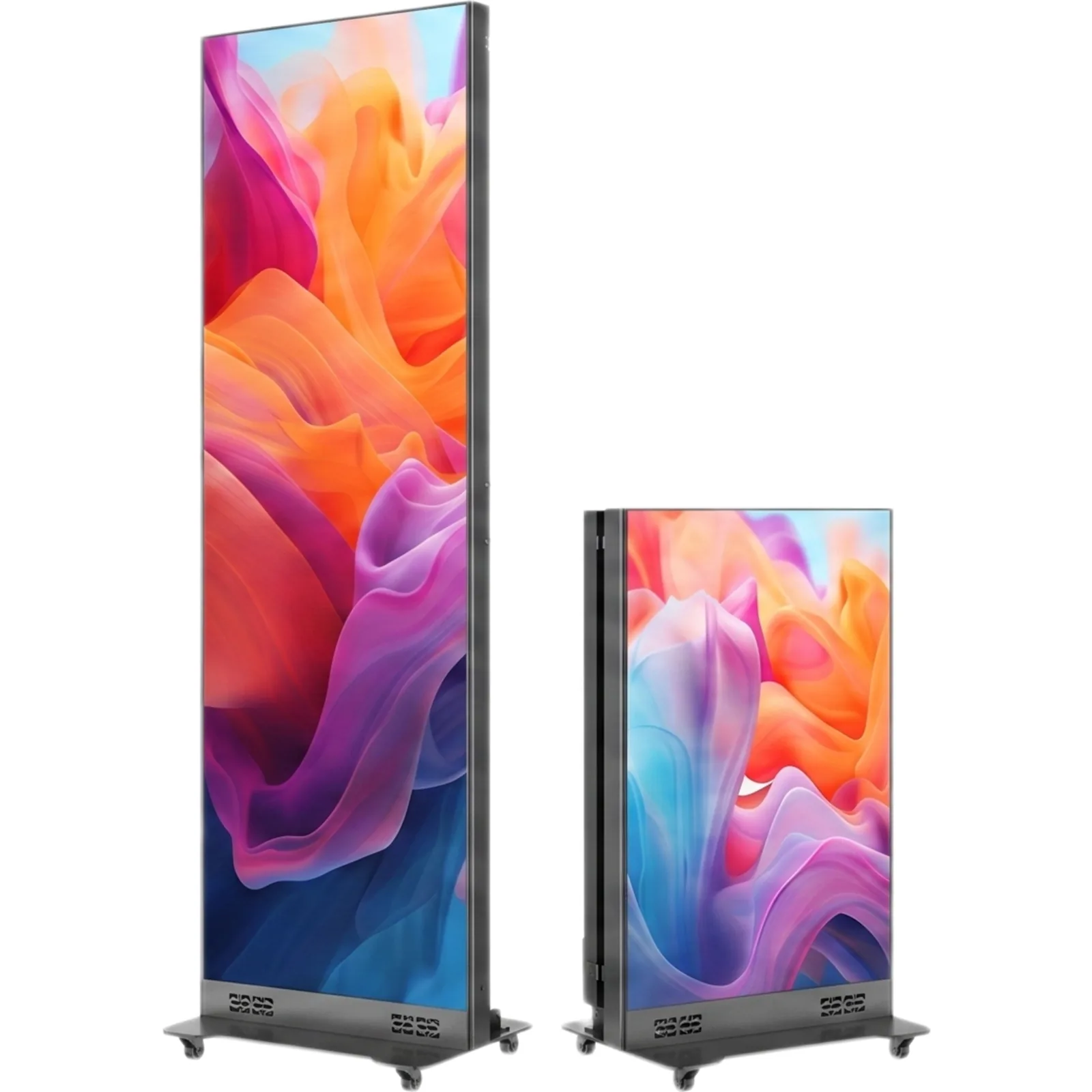Poster LED Plegable COB / Pixel Pitch 1.8 / Tecnología Flip-Chip COB / 600 nits / 10000:1 Contraste / 3840 Hz Refresh