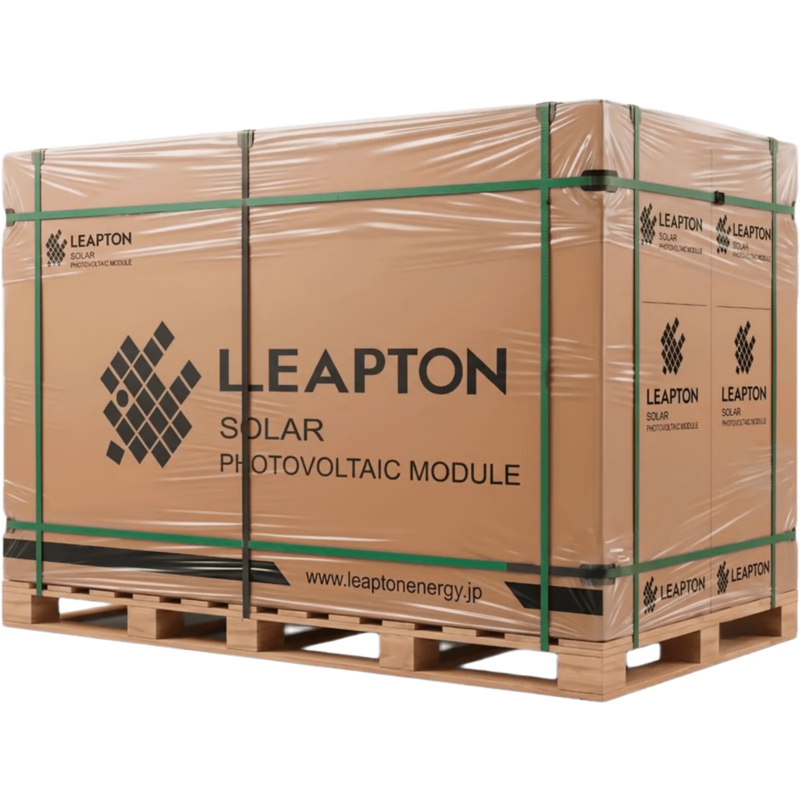 Pallet con 37 piezas de Modulo Solar LP182*210M66NB630W, 630 W BIFACIAL, 49.95 Vcc, Monocristalino TOPCon