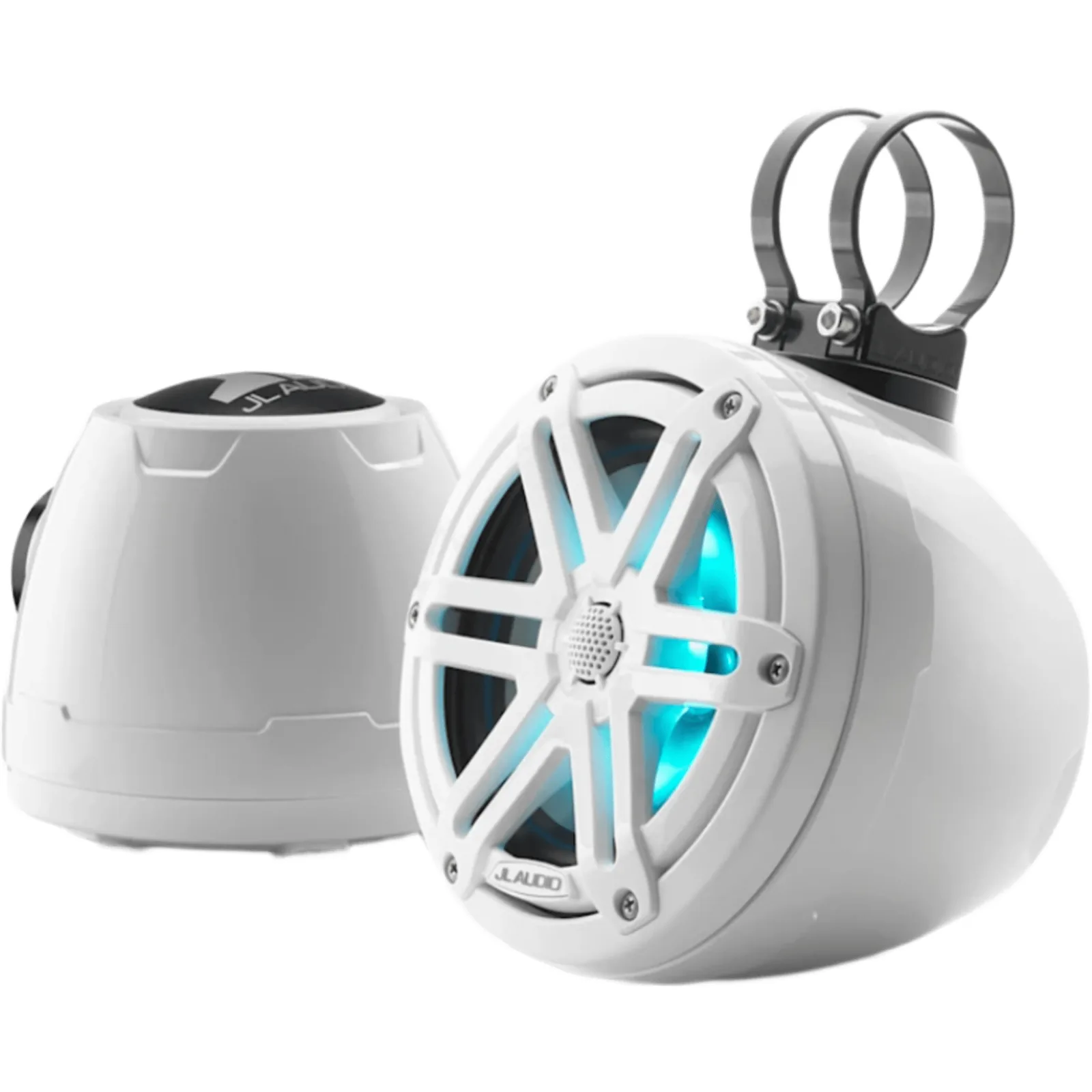Sistema de Altavoz Coaxial Cerrado JL Audio VeX M3 / 6.5" / 60 W RMS / 4 &Omega; / 89.5 dB / 100 Hz-25 kHz / LED RGB / Rejilla Deportiva Blanca / Cono de Polipropileno Relleno de Mica / Tweeter de Cúpula de Seda 19 mm (0.75") / Dimensione