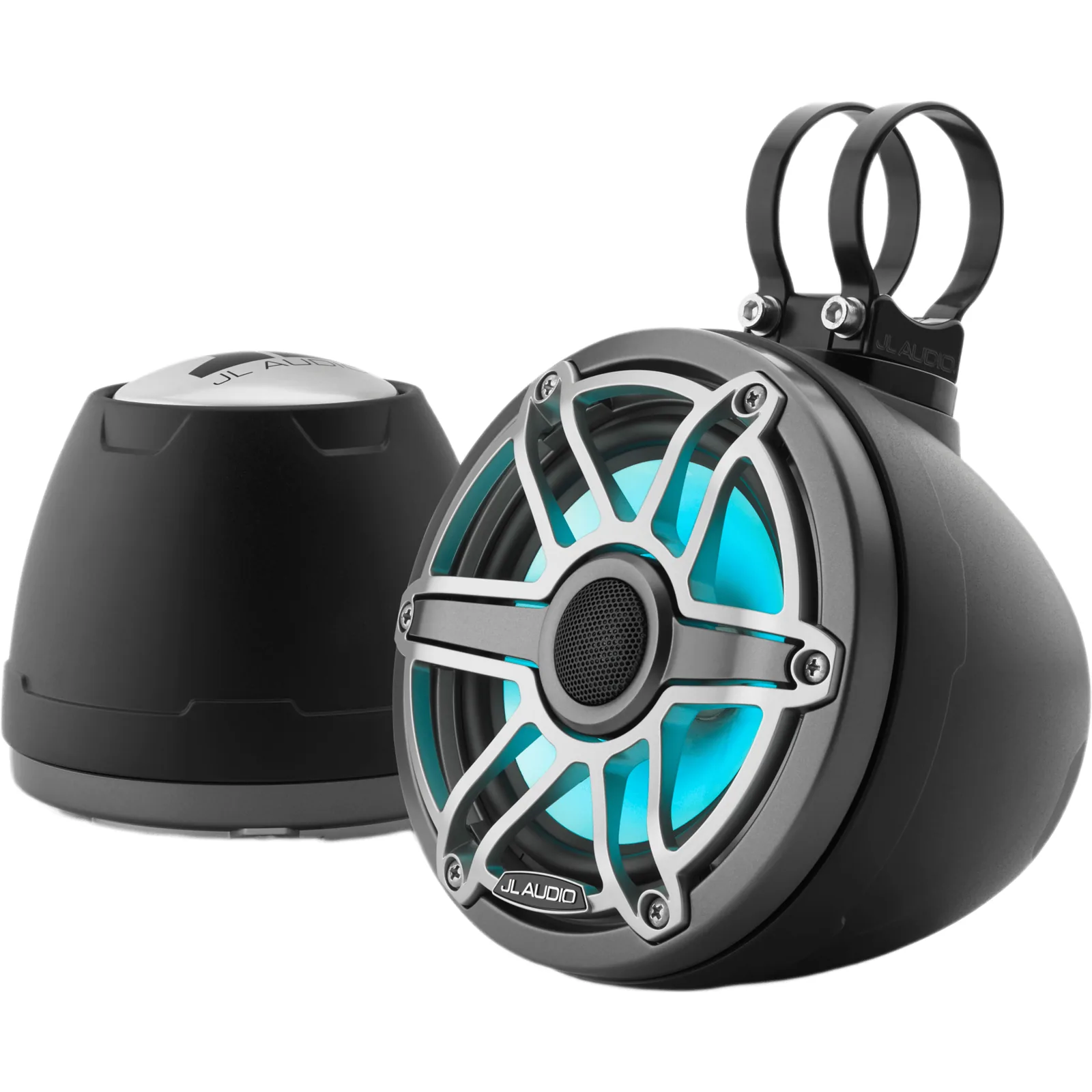Sistema Cerrado Coaxial 6.5 in (165 mm) / Potencia RMS 75 W / Impedancia 4 &Omega; / Respuesta 100 Hz-25 kHz / Sensibilidad 89.5 dB / LED Transflective / Rejilla Deportiva Titanio / Cono Polipropileno con Mica / Tweeter Cúpula de Seda 20 mm (0.8 in