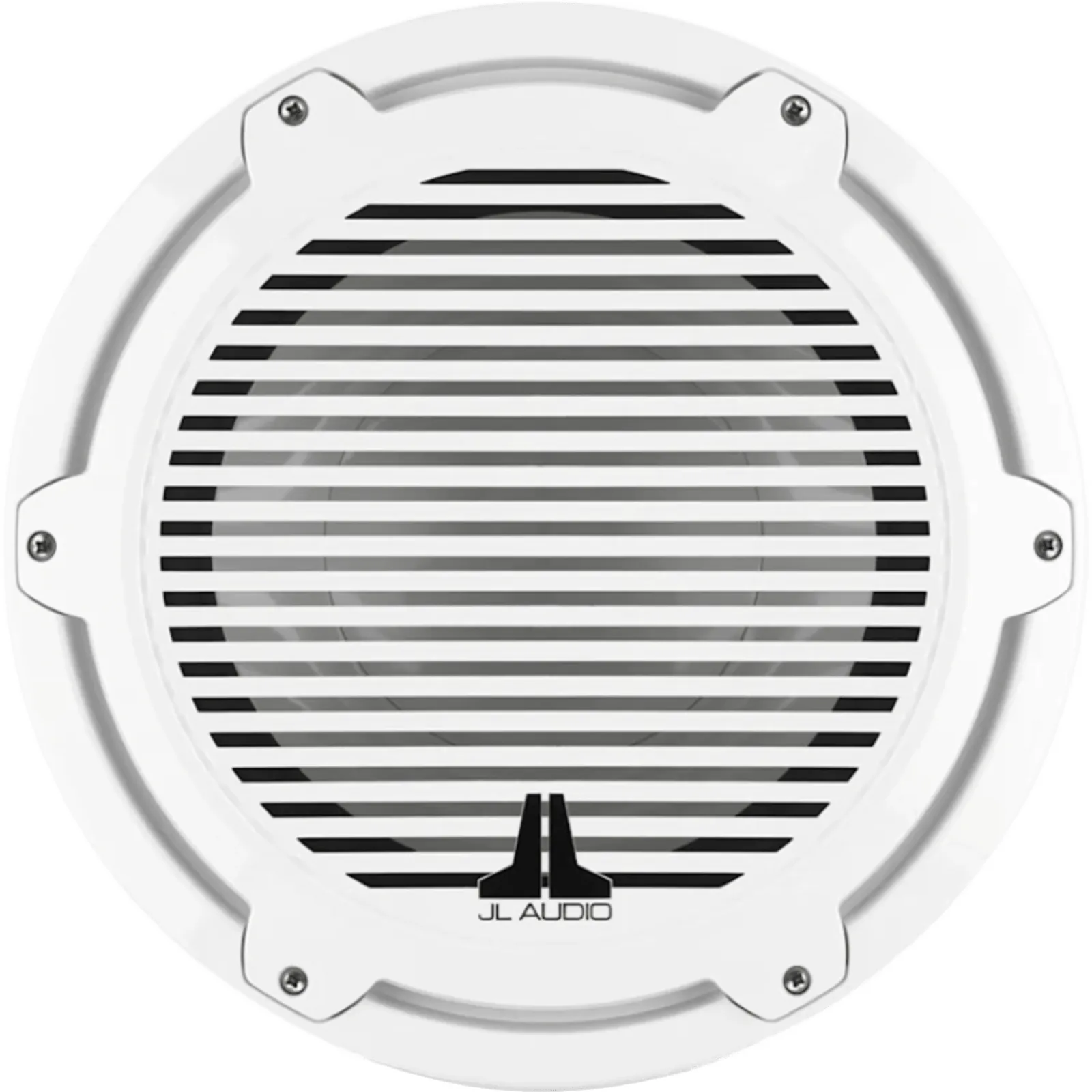 Subwoofer Náutico 12" (304.8 mm) / Rejilla Clásica Blanca / Deflector Infinito / 600 W RMS / Impedancia 4 &Omega; / Sensibilidad 86.7 dB / Bobina de Voz 4" (102 mm) / Cono de Polipropileno Relleno de Mica / Diámetro 356 mm (