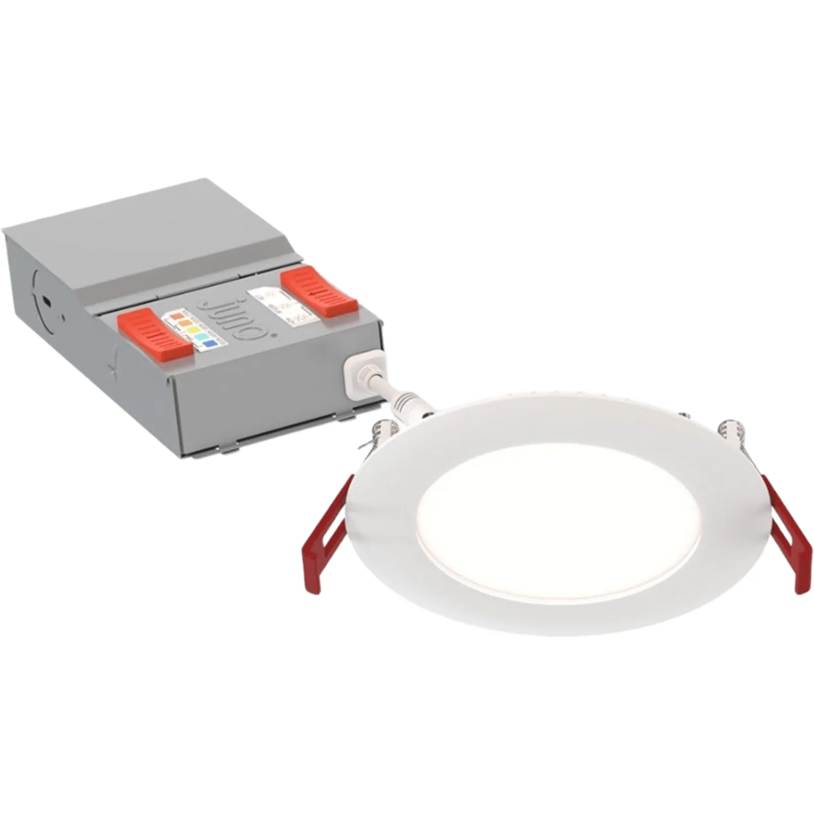 Luminaria LED empotrable / 4" / Temperatura de Color Ajustable 2700K-5000K / CRI 90 / Atenuación Triac / Clasificado IC / Ubicación Húmeda
