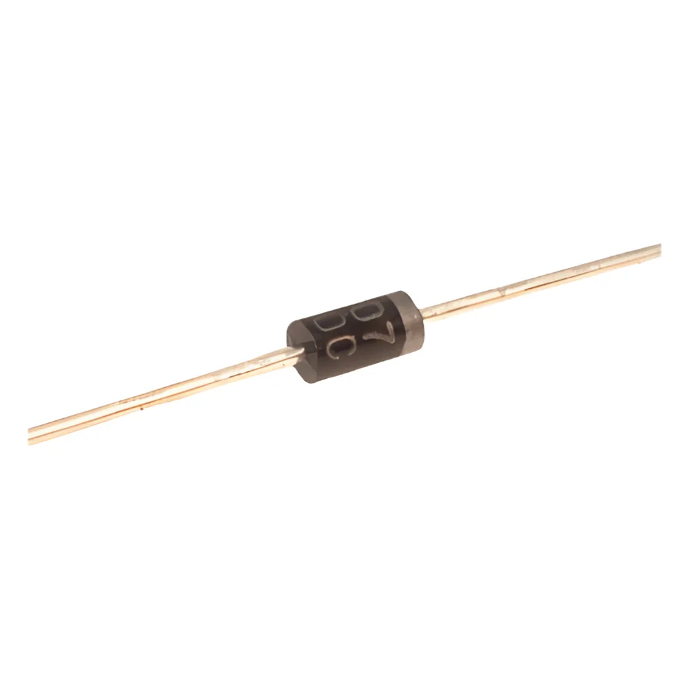 Diodo Rectificador 1 Amp. 1000 Volts de Pico Inverso.