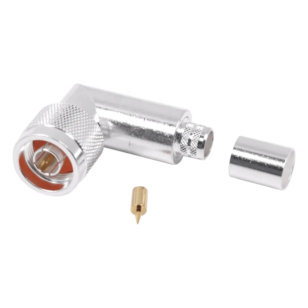 Conector N Macho en A/R para cable 9913, 7810A, 8214; CNT-400; RG8/U-SYS, RFLASH-1113.