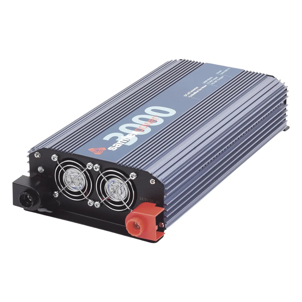 Inversor de Corriente Onda Modificada (CD-CA) Potencia Nominal 3000 W, Ent:12 Vcc, Sal: 115Vca 60 Hz