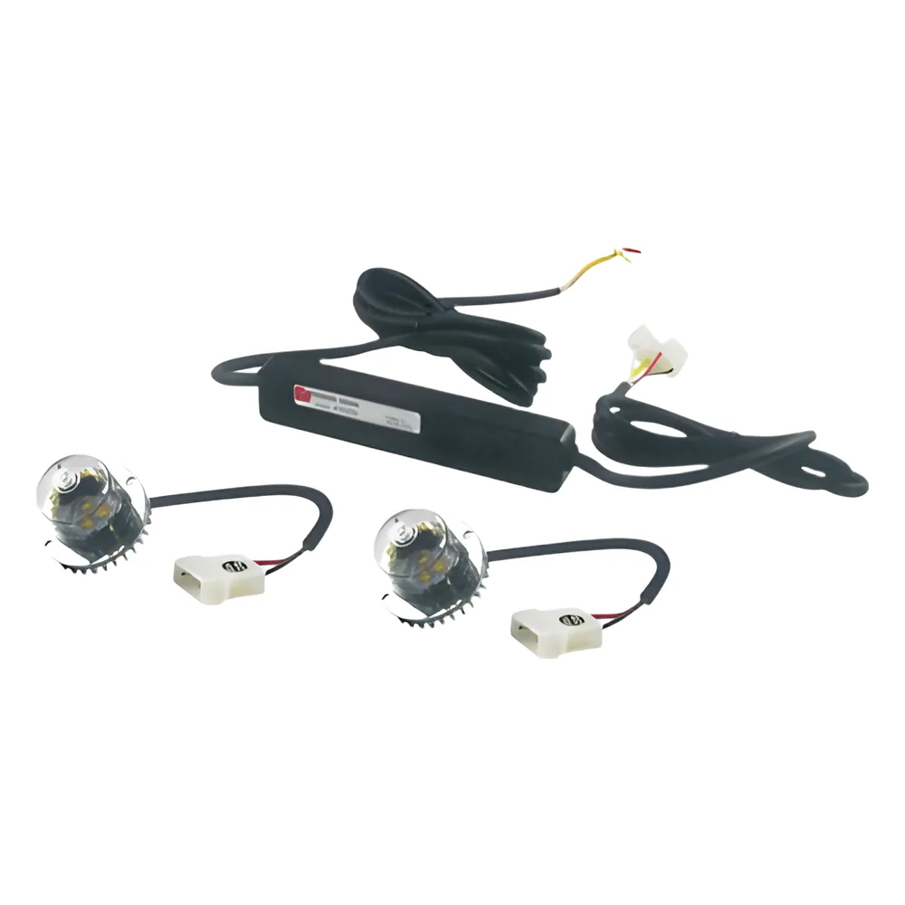 Lámparas Ocultas Corner Led, Color Rojo, Ideales para Vehículos Encubierto
