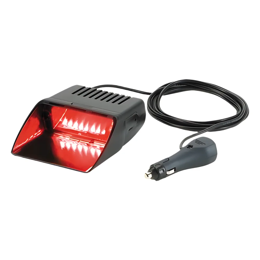 Luz interior Viper S2 doble, 2 colores, 25 patrones, <b>incluye adaptador para encendedor.</b> Color ámbar.