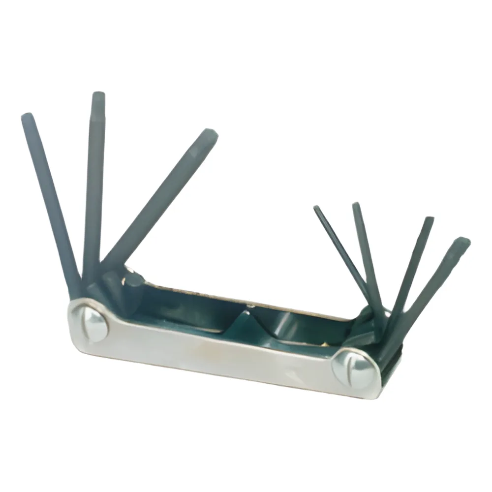 Juego de 7 Llaves TORX: T6, T7, T8, T9, T10, T15 y T20.