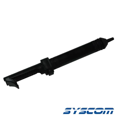 Extractor de soldadura antiestático negro.
