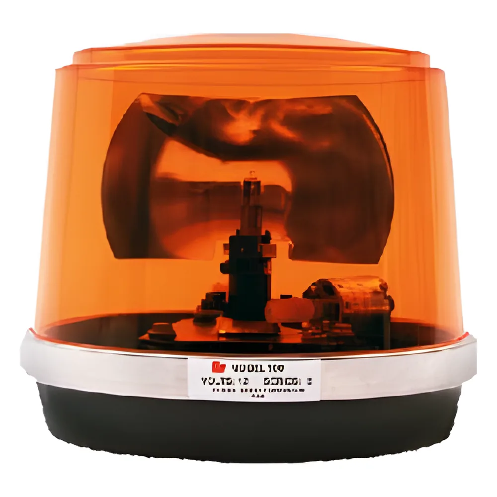 Luz rotativa ámbar 24 Vcc 95dpm