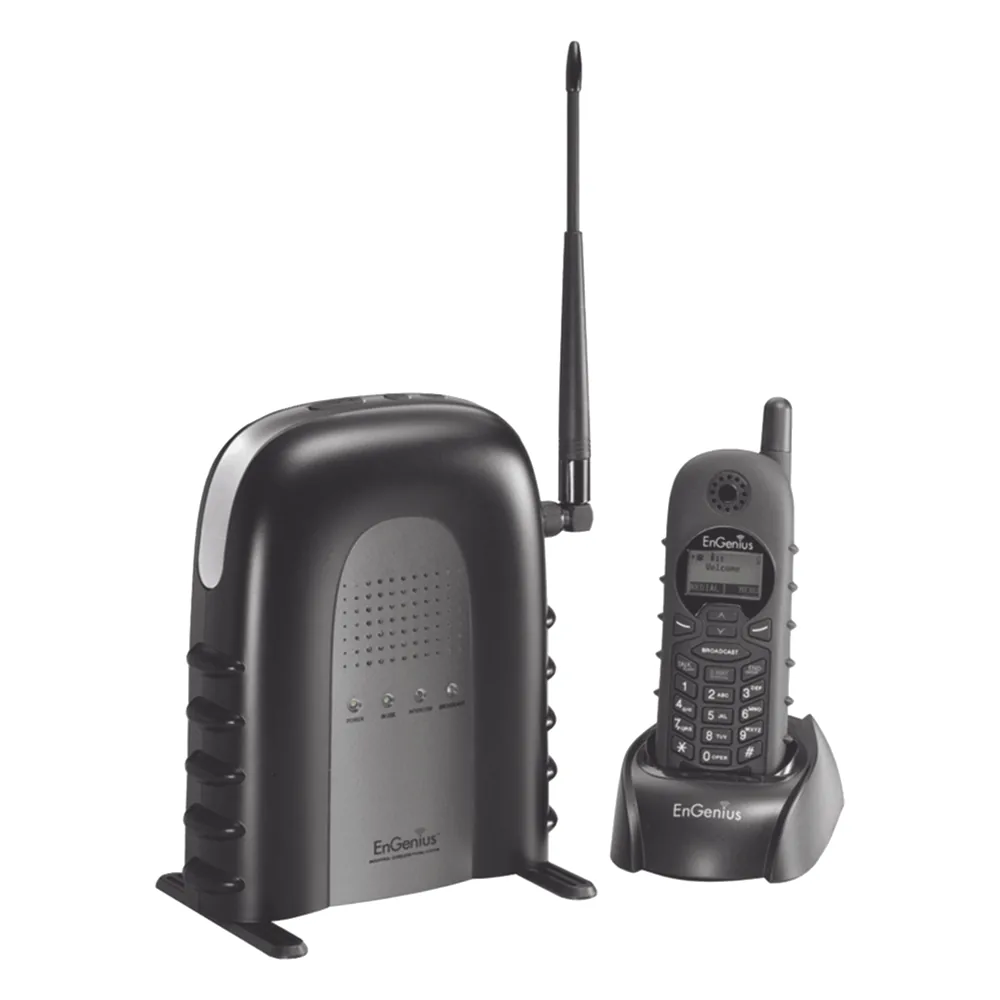 Sistema Telefónico Análogo de Largo Alcance de 1 línea / Hasta 23000 m² en Almacenes / Hasta 12 km² en Granjas o Ranchos / Hasta 12 Pisos de Penetración en Edificios.
