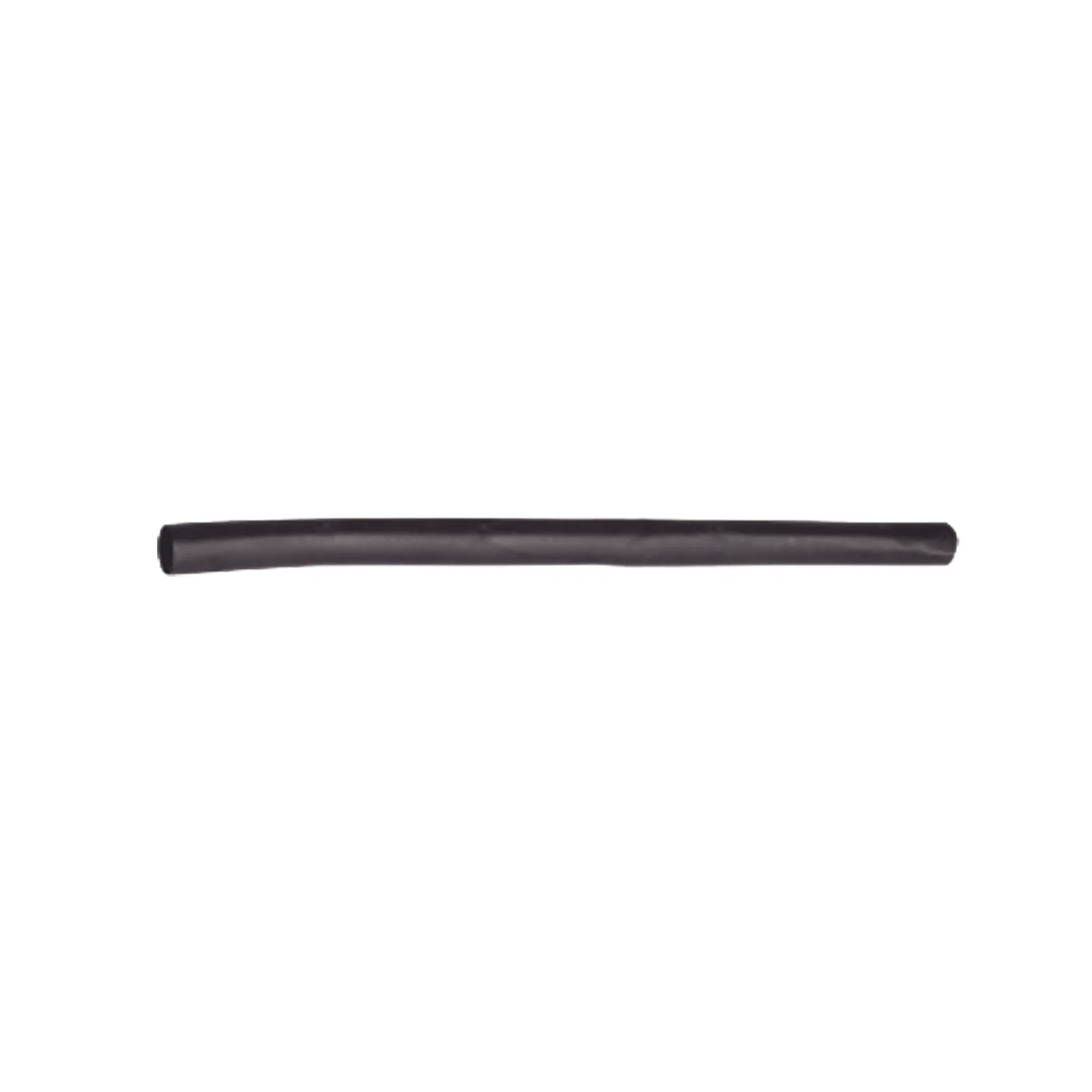 Tubo Termoencogible (Termofit) Negro de 1/8" de Diámetro, Reduce de 2:1, Venta por Metro.