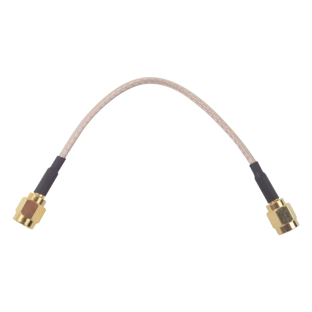 Jumper y Cable de Red para Equipo de Redes Inalámbricas SMA Macho Inverso en ambos extremos.