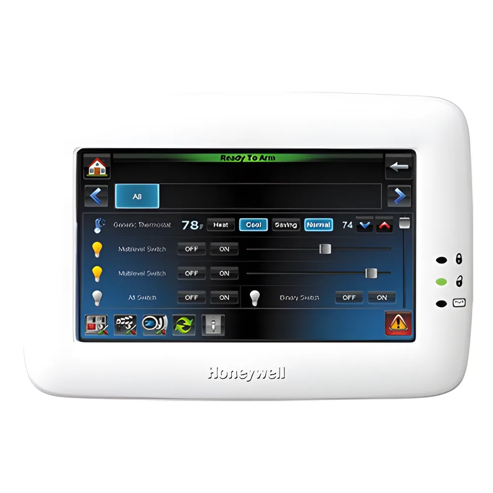 Teclado táctil de 7 pulgadas con control de automatización Z-Wave para paneles VISTA