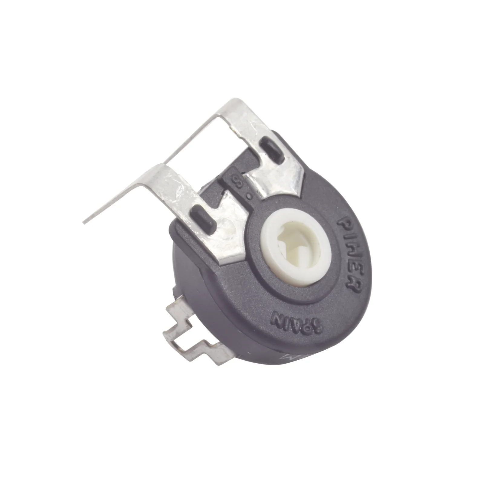 Potenciómetro de Carbón, 2.5 k Ohm, 0.25 Watt, 15 mm, Ajuste Vertical.