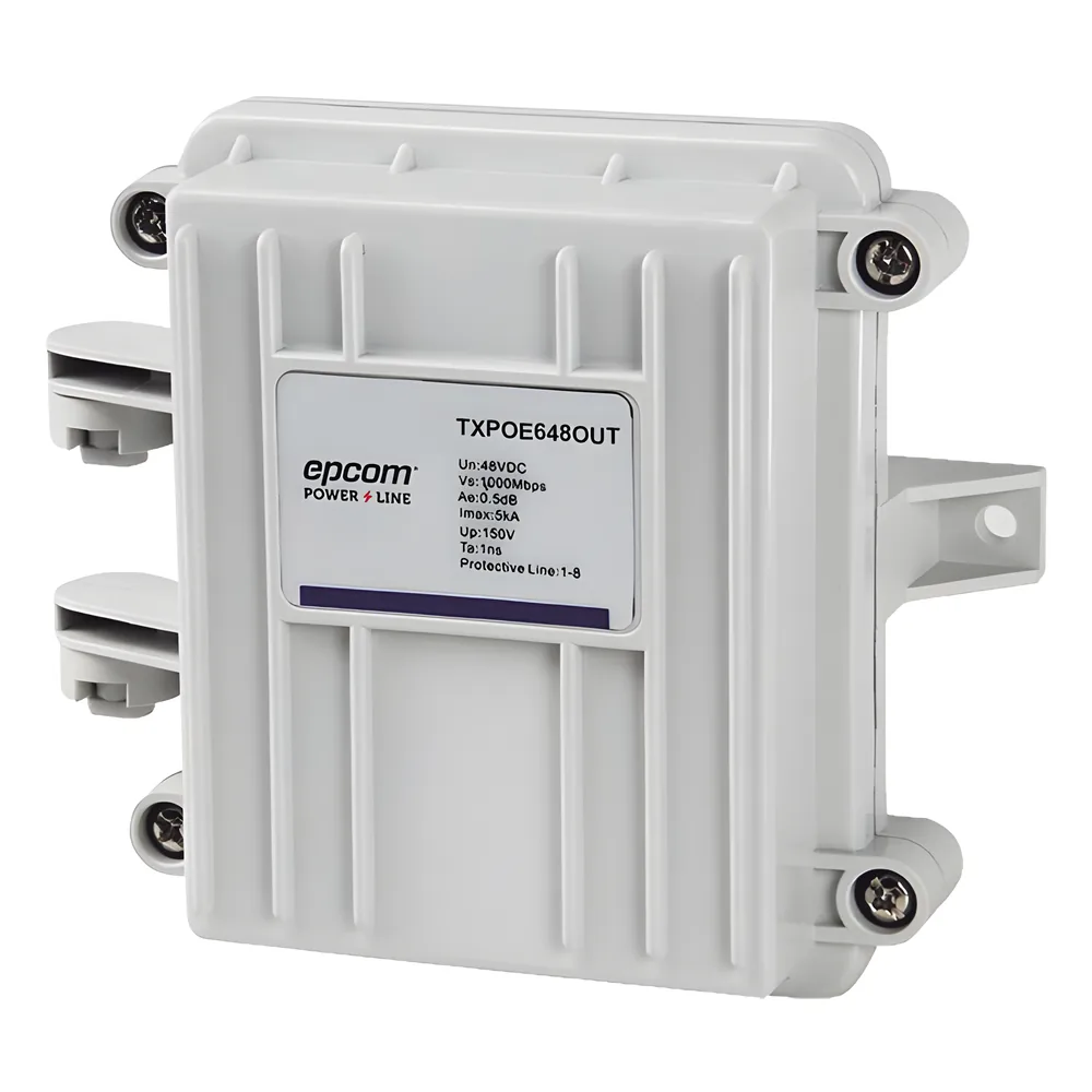 Protector PoE a 10/100/1000 Mbps (exterior) (Cat6 1000Mbps)