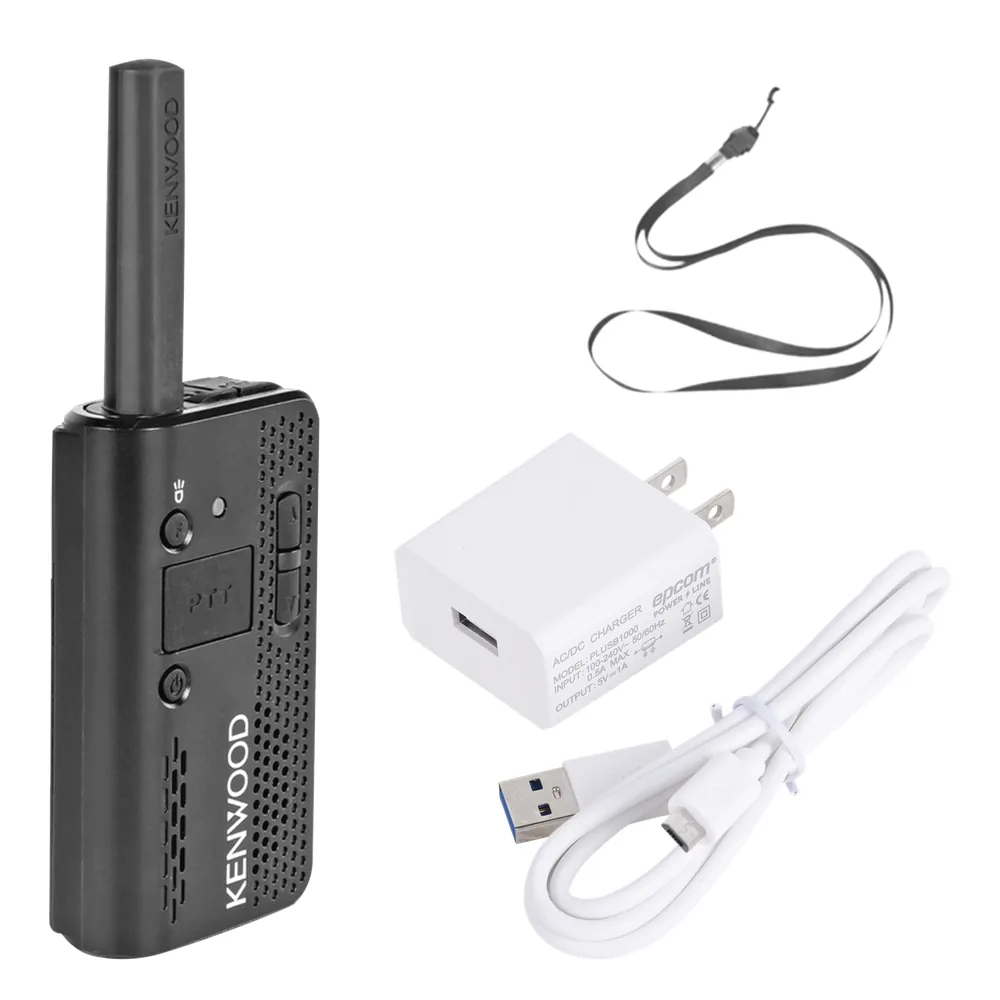 440-480 MHz, 1.5 W, 4 canales, Linterna, MIL-STD-810, IP54. Incluye Antena / Batería / Cargador / Banda