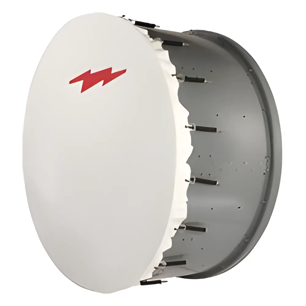 2 ft HP antena, 7.10 8.5 GHz, unica polaridad, Motorola interfaze