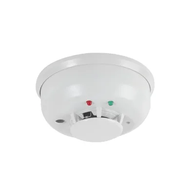 Detector dual fotoeléctrico de humo y calor inalámbrico con transmisor integrado, serie 5800
