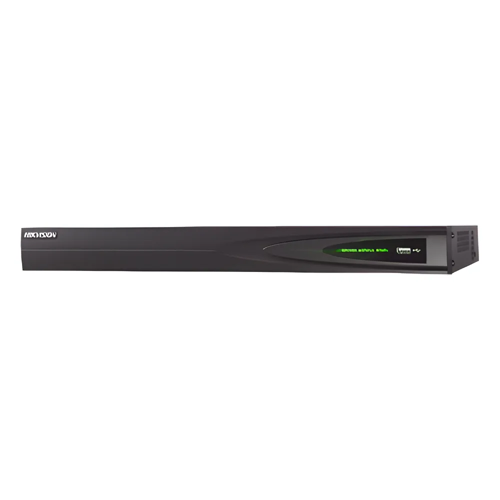 NVR 16 Canales IP + 8 Puertos PoE de 15.4W / 1 Canal de Audio Bidireccional.HDMI, VGA.