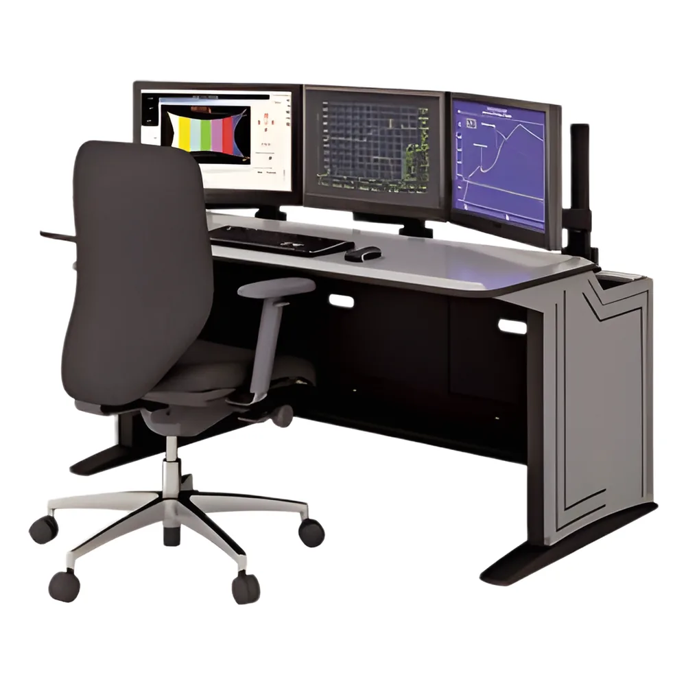 Estación de Monitoreo Ergonómica de 72" Diseño Modular