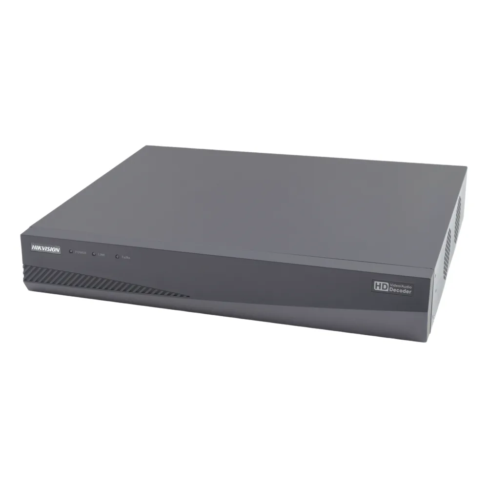 Decodificador de Vídeo de 4 canales en DVI / Soporta resolución de hasta 8 Megapixel / soporta 32 canales simultáneos / Videowall