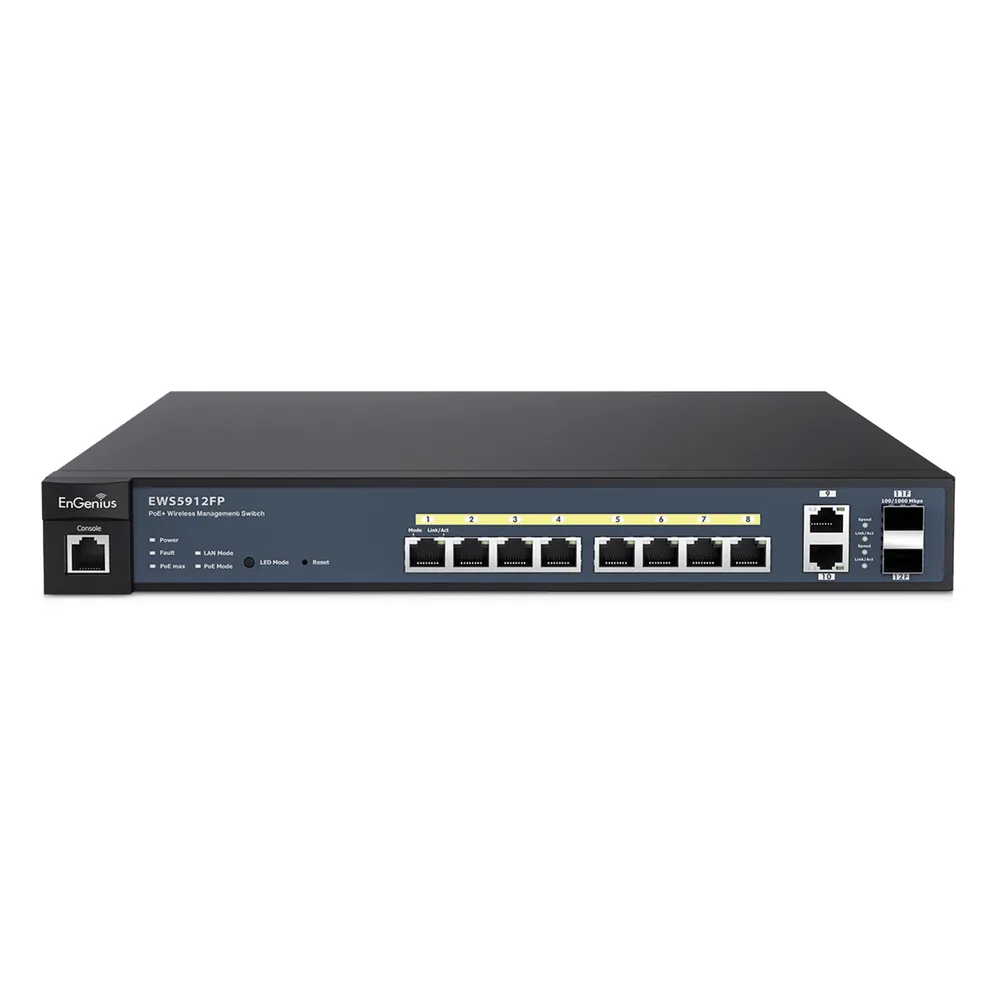 Controlador switch Poe serie Neutron de 8 puertos, (soporta hasta 50 AP serie Neutron)