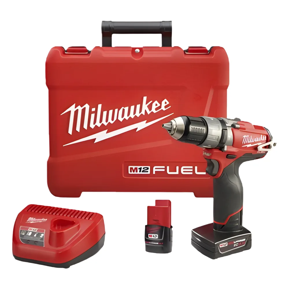 Kit de Taladro Percusión / Atornillador de 1/2" MILWAUKEE
