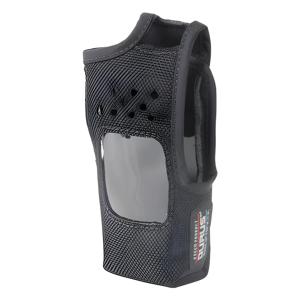 Funda de Nylon, clip metálico-cinto, capuchón auto-adherible y visor frontal / TK-2312/3312, NX-240/340.