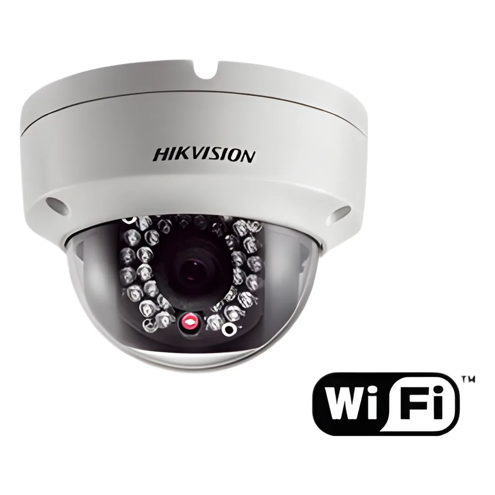 Cámara Mini Domo IP 1.3MP / WiFi / 30m IR / dWDR / 3D-DNR / ONVIF / para exterior / IP66