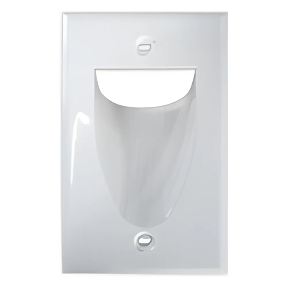Placa de pared pasa muro empotrable