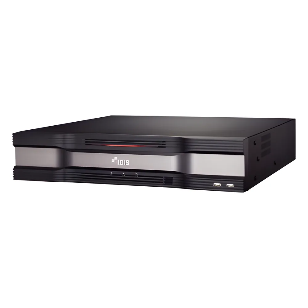 NVR de grabación / visualización / transmisión Full HD 16 canales con Switch PoE de 16 puertos con alta capacidad de almacenamiento