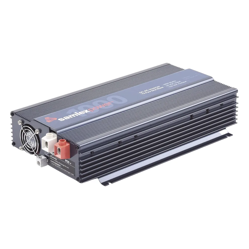 Inversor de Corriente Onda Pura 1000W, Entrada 24 Vcc, Salida 120 Vca