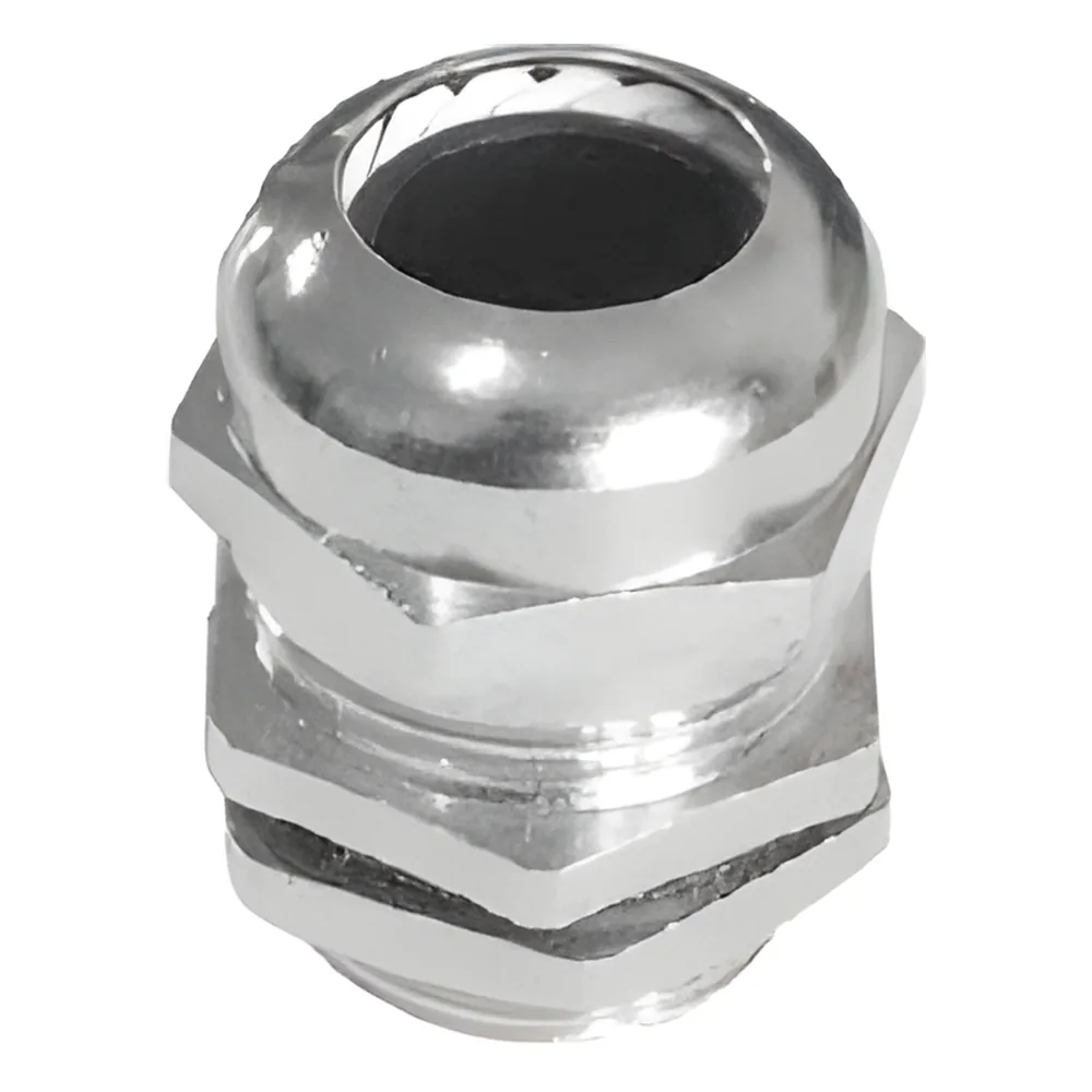 Conector Metálico Tipo Glándula para Cable de 13 a 18 mm de Diámetro.
