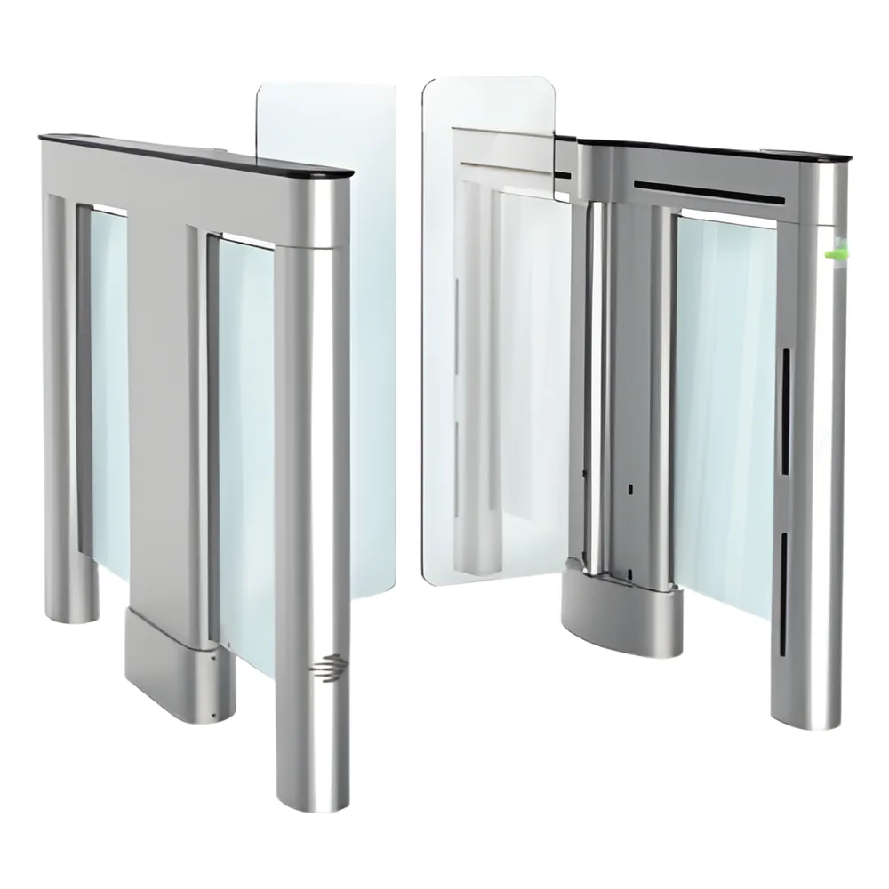 Torniquete Óptico Bidireccional Serie Supervisor 5000 / El Más Estético y Delgado del Mercado / Hojas de Cristal de 35".