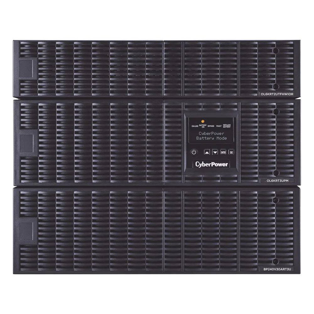 UPS de 6000 VA/5400 W, Online Doble Conversión, 200 - 240 Vac de Entrada NEMA L6-30P, 120 - 240 Vac de Salida, Onda Senoidal Pura, Torre o Rack de 8 UR, Con 6 Tomas NEMA 5-20R, 2 NEMA L6-20R y 1 NEMA L6-30R