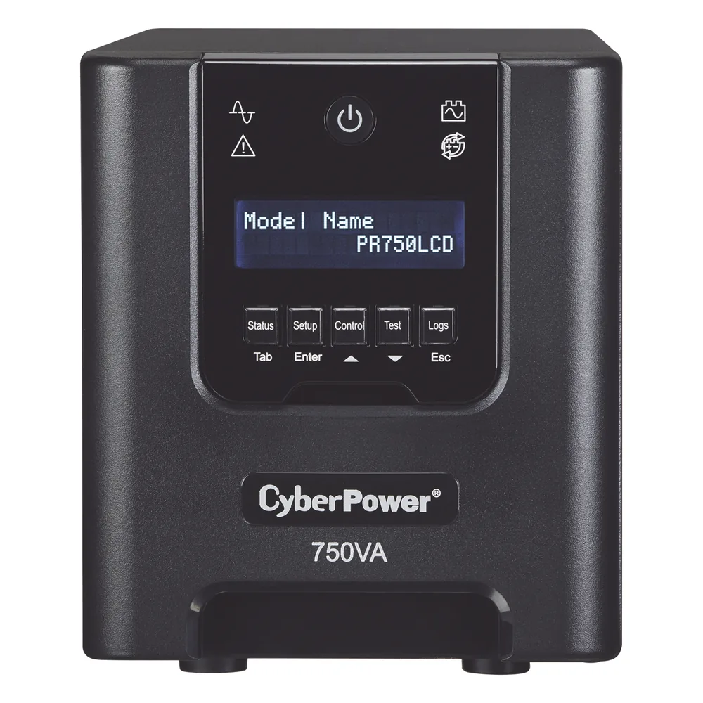 UPS de 750 VA/525 W, Topología Línea Interactiva, Entrada 120 Vca NEMA 5-15P, Onda Senoidal Pura, Tipo Torre, Con 6 Tomas NEMA 5-15R