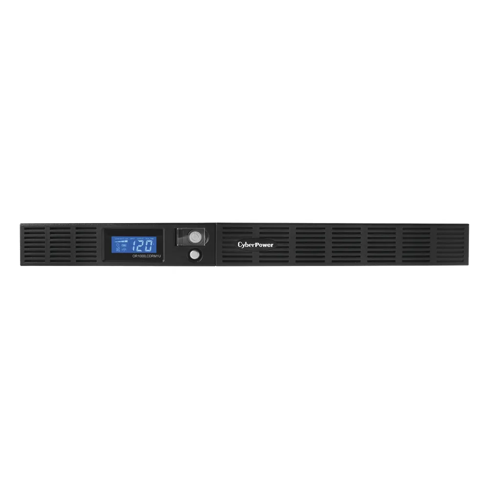 UPS de 1000 VA/600 W, Topología Línea Interactiva, Entrada 120 Vca NEMA 5-15P, Tipo Rack 1 UR, Con 6 Tomas NEMA 5-15R