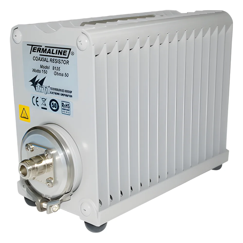 Carga Terminal Coaxial de RF, 150 Watt Continuos, Refrigerada por Aceite Refinado, N Hembra.