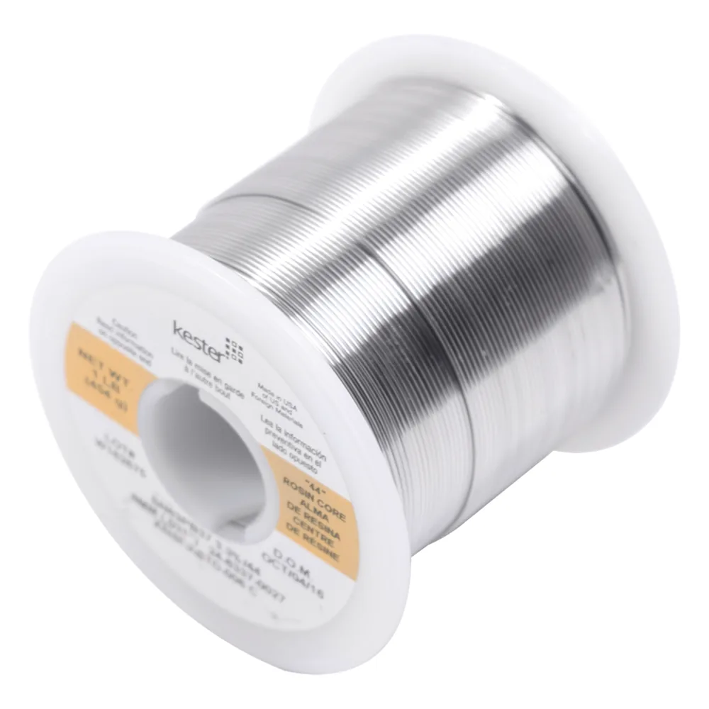 Rollo de Soldadura KESTER de 60% Sn y 40% Pb de0.031" con 454 gr.