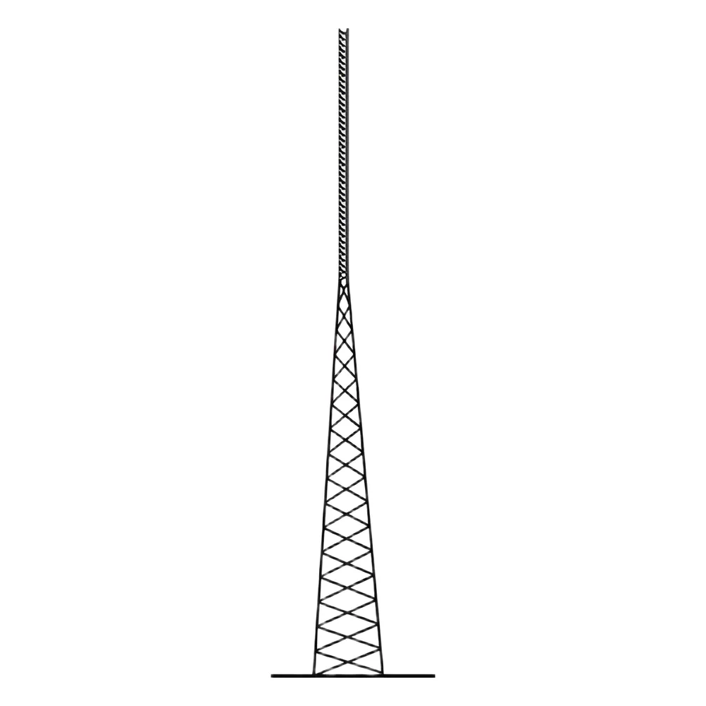 Torre Autosoportada Tubular ROHN de 33 metros Linea SSV HEAVY DUTY.