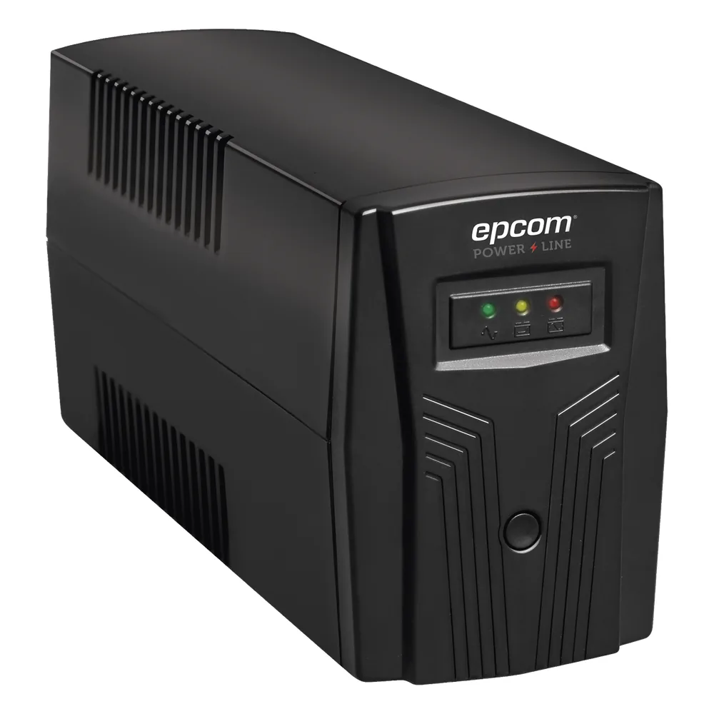 UPS de 500VA/300W / Regulador de Voltaje AVR / Batería de 7 Ah / 4 Tomas NEMA 5-15R / Display de LED