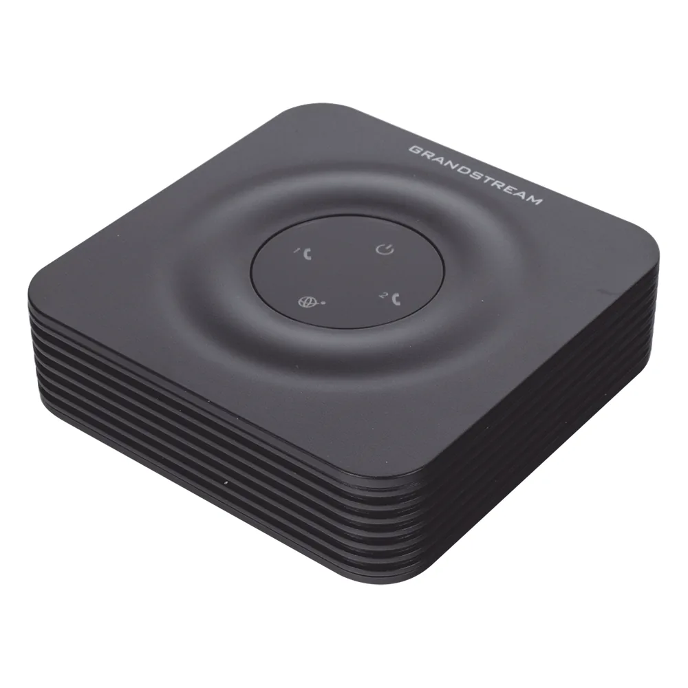 Adaptador para teléfono analógico (ATA) de 2 puertos FXS, diseñado para conectar sus dispositivos analógicos a una red VoIP