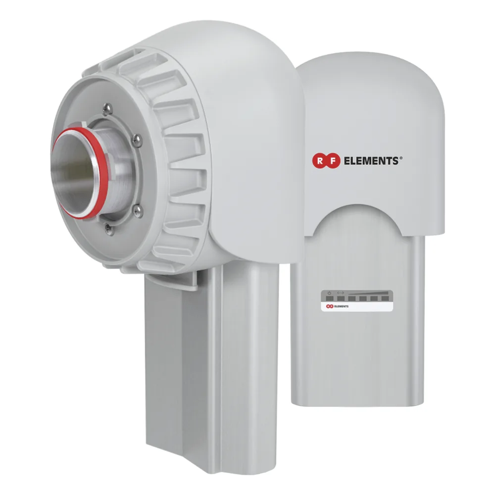 Adaptador TwistPort sin perdidas para ROCKETM5 con blindaje de aluminio para disminuir interferencia, 5180-6400 MHz, listo para antena simetrica